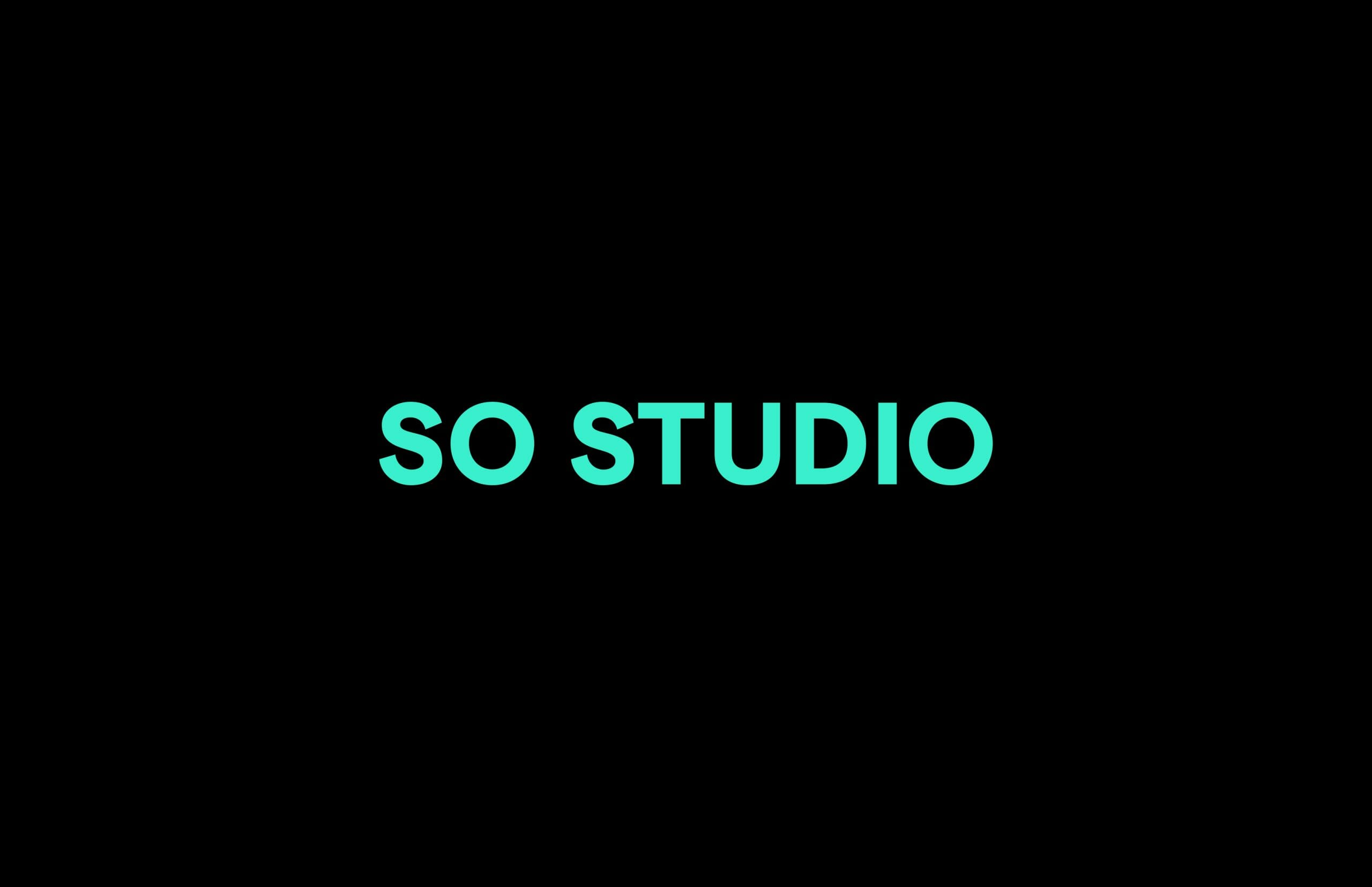 Brand Identity, Packaging, Motion – So Studio